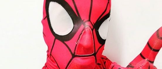Spiderman New 553x236 - Superhero Party